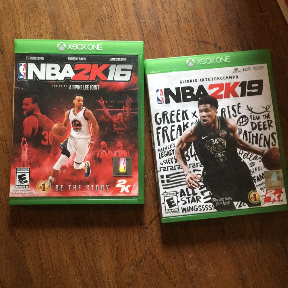 NBA 2K16 & 2K19